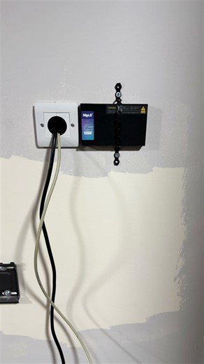 TV and touch screen installation