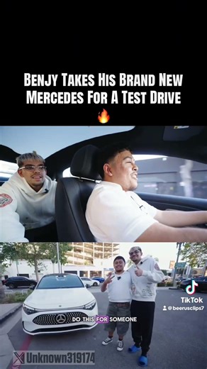 Benjy Takes His Brand New Mercedes-Benz For A Test Drive That Neon Gifted Him🔥