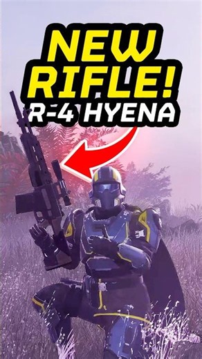 New Incendiary Marksman Rifle Reward: R-4 Hyena