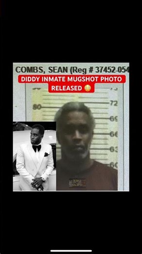 Diddy’s Inmate Photos Released #diddy #hiphopnews #diddytrial #seancombs #rapnews