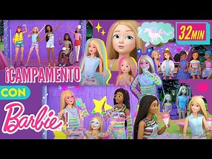 ¡TODOS los episodios de BARBIE CAMPAMENTO DE HERMANAS! 👩💫👧 | Maratón de Barbie En Español Latino