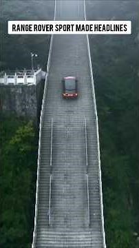 The Power of Range Rover Sport – 999 Stairs, Extreme Stunts & SV Performance Explained