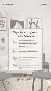 🏡✨ *Tips for Saving on a Down Payment* ✨🏡 1️⃣ Set up automated deposits of a portion of your income into a dedicated account. 2️⃣ Skip the costly vacation and opt for a staycation to save money. 3️⃣ Pick up a side hustle like freelancing, pet sitting, or renting out a space in your home. 4️⃣ Save your down payment funds in a high yield savings account, money market account, or CD for some return. Start saving smarter today! 💰 #DownPayment #SavingTips #HomeBuying #WinslowHomes #SmartSaving #Fu