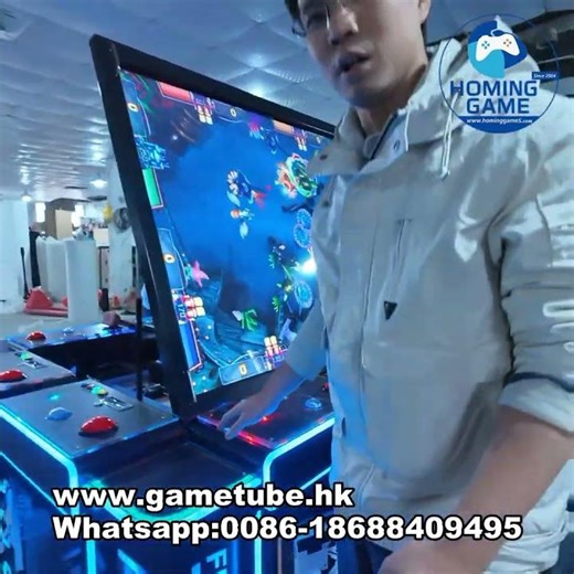 10 Player Fishing Table Game Machine | Multi Player Arcade Fishing Game Machine for Sale