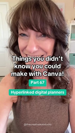 Create Hyperlinked Digital Planners with Canva