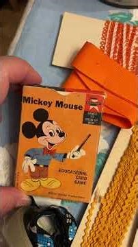 Vintage Disney and Sewing Notions Haul - COME LOOK! #vintage #vintagesewing