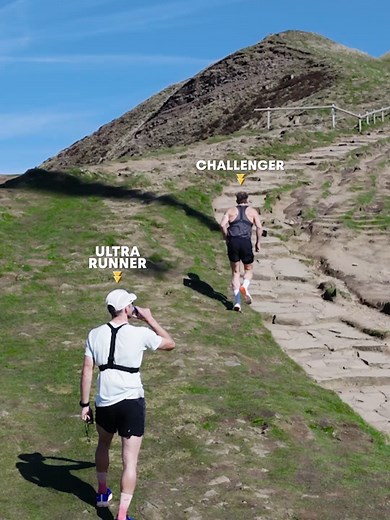 Fence Hurdling Moment Caught During Ultra Run