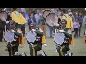 NCA&T vs NSU Drumline Battle 10-10-2015