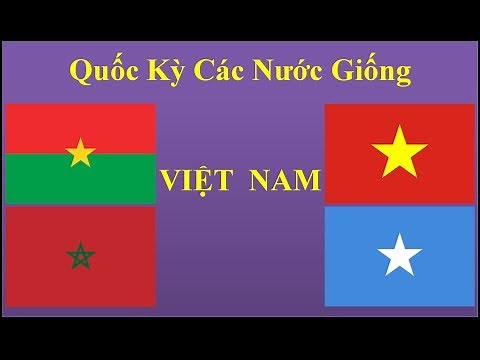 Lá Cờ Các Nước Giống Việt Nam, Quốc Kỳ Các Quốc Gia