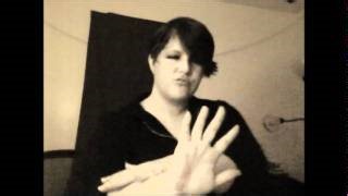 A video without actual signs