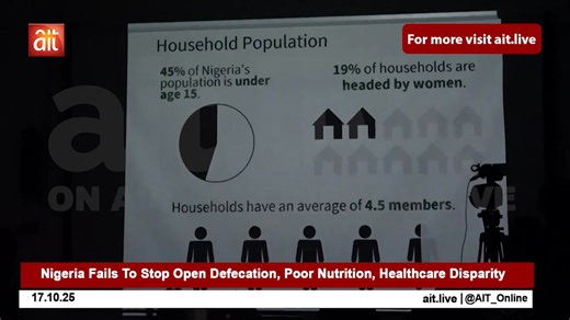 Demographic Health Survey : Nigeria Fails To Stop Open Defecation, Poor Nutrition, Healthcare Disparity | AIT Online