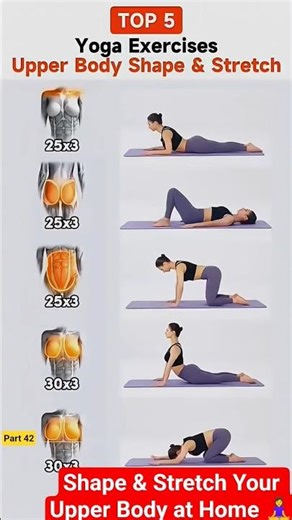 Home Yoga Workout to Tighten & Tone Fast! #shorts