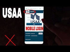 ✅ How To Register Login Find Password USAA Federal Bank Mobile Website 🔴