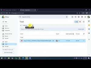 How To Recover Deleted Photos from Google Drive