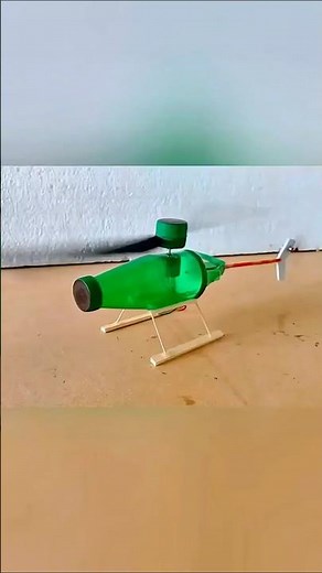 How to make a helicopter diy plastic bottle helicopter #shorts #ytshorts #video #viral