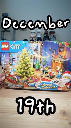 LEGO City Advent Calendar Day 19! What Did We Get?! #lego #legocity #legoadventcalendar #shorts