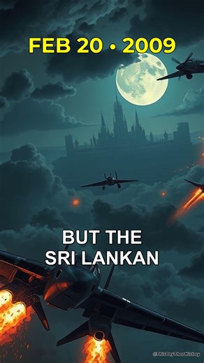 Two Tamil Tigers aircraft packed with C4... (2009) #shorts