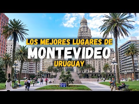 WHAT TO SEE IN MONTEVIDEO? CITY TOUR | URUGUAY | 4K |