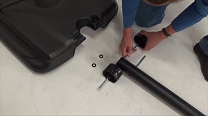 Watch Lifetime 1221 Pro Court Height Adjustable Portable Basketball System, 44 Inch Backboard on Amazon Live