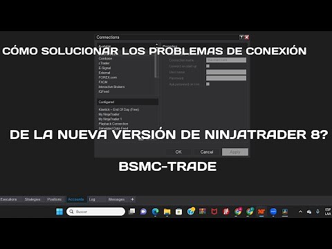 ➡️CÓMO SOLUCIONAR LOS PROBLEMAS DE CONEXIÓN DE NINJATRADER (ULTIMA VERSIÓN)👍👌