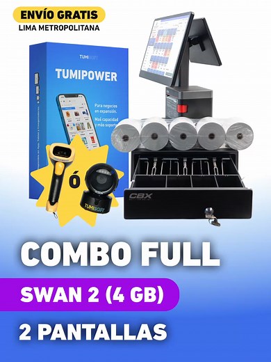 Potencia tu negocio con Swan 2 y Súper Combo Full