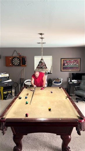Pool/Billiards Trick Shot Tuesday!!! (9 Foot Table)#shorts