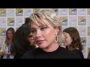 Florence Pugh on Wanting to Work With 'Oppenheimer' Co-Star Robert Downey Jr. | Comic-Con 2024