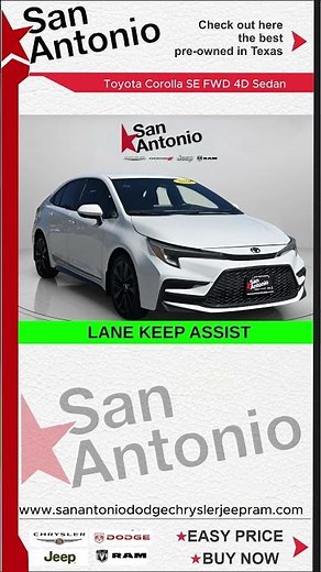 Pre-Owned 2024 Toyota Corolla SE FWD 4D Sedan