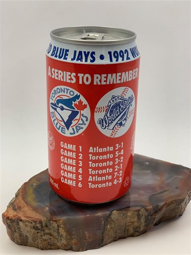 1992 Toronto Blue Jays WORLD SERIES Champs Coca-cola Classic Can – 355ml – Canada – Sport Collectible – Empty - Tab Top Intact - Etsy