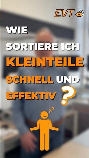 Wie lassen sich Kleinteile schnell und effektiv sortieren? | Q&A all about image processing