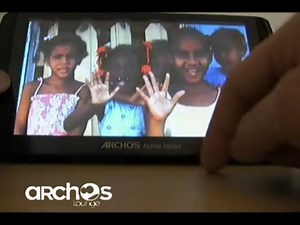 Présentation de l'Archos 7 Home Tablet