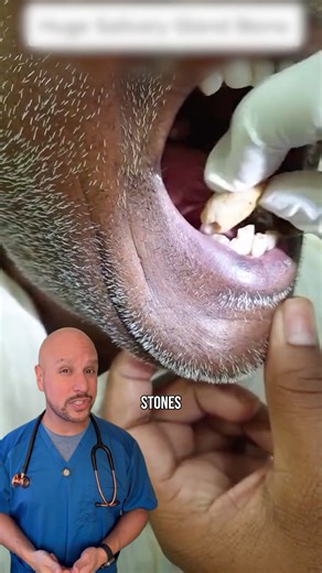 Is this why your mouth hurts when you eat? 👅😮