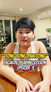 2.4K views · 125 reactions | TONG TONG PAKITONG : Filipino Reading Lesson Episode 3  #learningisfun #learningtagalog #tagalog #TagalogChallenge #LearningFilipino #reading #readinggoals #readingchallenge #tongtong #tongtongpakitongkitong #fypシ゚ #fypageシ #fypシ゚viralシ #FYI | Kwan Nathanael | Facebook
