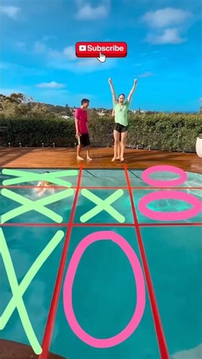 Tik Tak Toe challenge Double_Date Youtube Channel #shorts #challenge