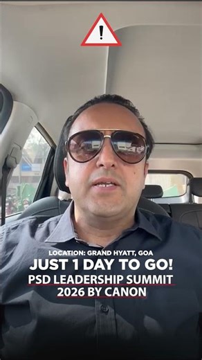 The Countdown Begins! PSD Leadership Summit 2026 | Canon Event | Goa