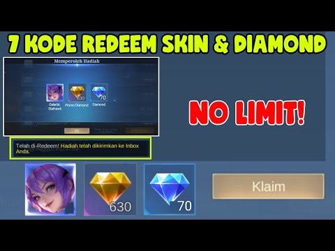 NO LIMIT! 7 NEWEST ML REDEEM CODES MOBILE LEGENDS REDEEM CODES ML REDEEM CODES TODAY, MARCH 2026