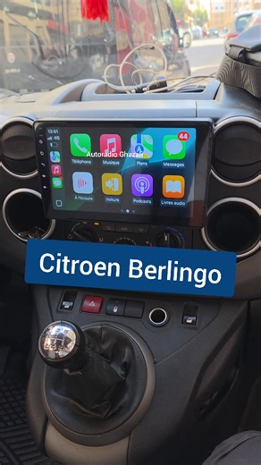 Citroen Berlingo Installation Ecran Android Camera De Recul | Autoradio Ghazali