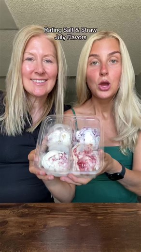 Rating Salt & Straw’s July flavors…. the first one was WEIRD 🙂 @Salt & Straw @GoNanas #saltandstrawicecream #saltandstraw #saltandstrawreview #gonanas #foodreview #weirdfoodcombos #weirdfood