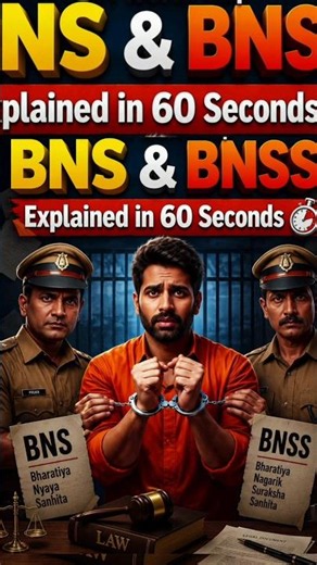 BNS vs BNSS |Difference Explained |New Criminal Laws