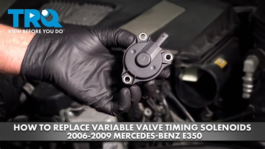 How to Replace Variable Valve Timing Solenoids 2006-2009 Mercedes-Benz E350