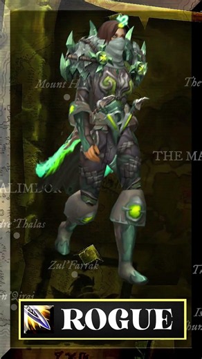 Wow Midnight - Rogue Transmog #worldofwarcraft #Rogue transmogs #Rogue xmogs #wow #midnight