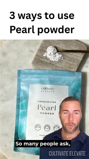Cultivate Elevate on Instagram: "3 Ways to use Pearl powder: -Healing the eyes -Simple toothpaste replacement -Deeper sleep Carbon based minerals from nature rather than from a lab.📕https://cultivateelevate.com/freshwater-pearl-powder-200grams/ #paleo #coffee #pearls #keto #sustainability #superfoodsmoothie #organic #veganfood #smoothierecipes #holistichealth #plantbaseddiet #adaptogens #smoothie #mushrooms #healthylifestyle #coffeetime #yoga #meditation #consciousness #supplements #brainhealth