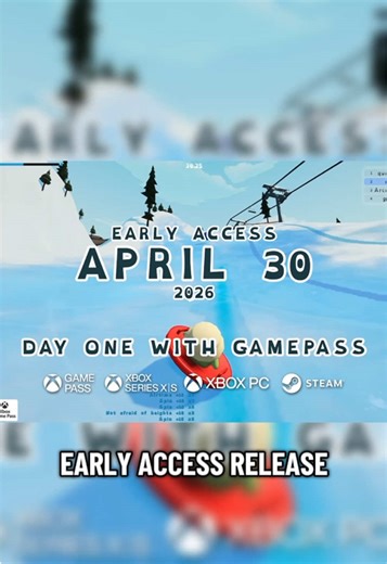 HYPE! Sledding Game Early Access April 30th!