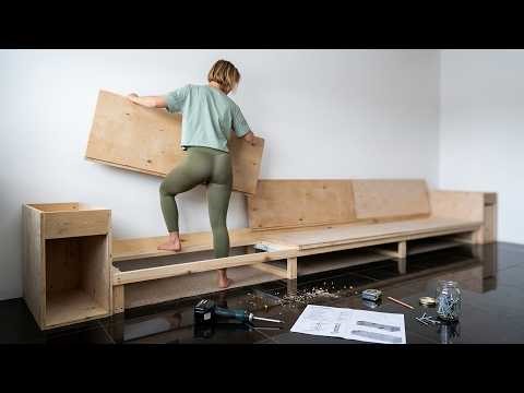 She Was Amazed by the Many Hidden Secrets I Built into this 15-Foot Project | Full Process