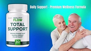 (2 Pack) Healthy Flow Capsules - Official HealthyFlow Supplement Support Premium Pills - All Natural Ingredients Healthy Levels, Healthyflow Advanced Formula Pastillas, 120 Capsules for 2 Months