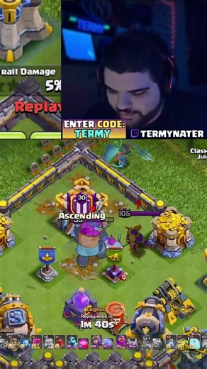 INSANE RC TECH IN LEGEND LEAGUE! (Clash Of Clans)