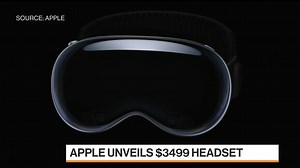 WATCH:: Bloomberg’s Ed Ludlow almost got his hands on the new Apple Vision Pro mixed-reality headset. He reports from Cupertino.