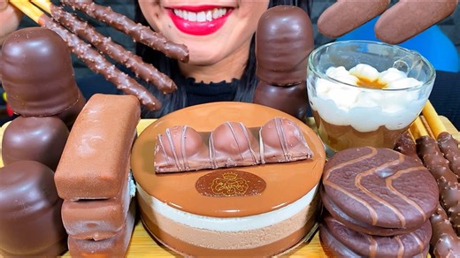 114K views · 2.8K reactions | Hello Friends, Welcome back to my video! Asmr Triple Chocolate Mousse Cake, Chocolate Ice Cream, Choco Pie, Marshmallow Massive Eating Sounds|| #HungryASMR If you like my videos, Please don't forget to FOLLOW my PAGE | Thanks to FACEBOOK! #asmr #mukbang #asmrmukbang #mukbangasmr #asmrchallenge | Hungry ASMR | Facebook