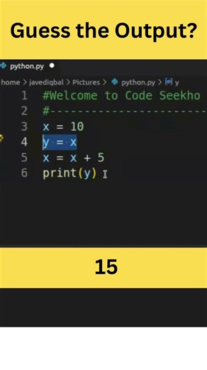 Is Python Output Ne 90% Logon Ko Confuse Kar Diya 🤯 #shortvideo