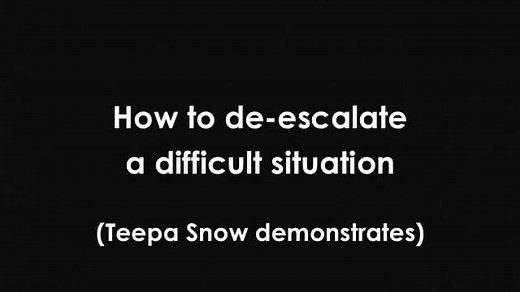 Teepa Snow 10 Ways to De-escalate